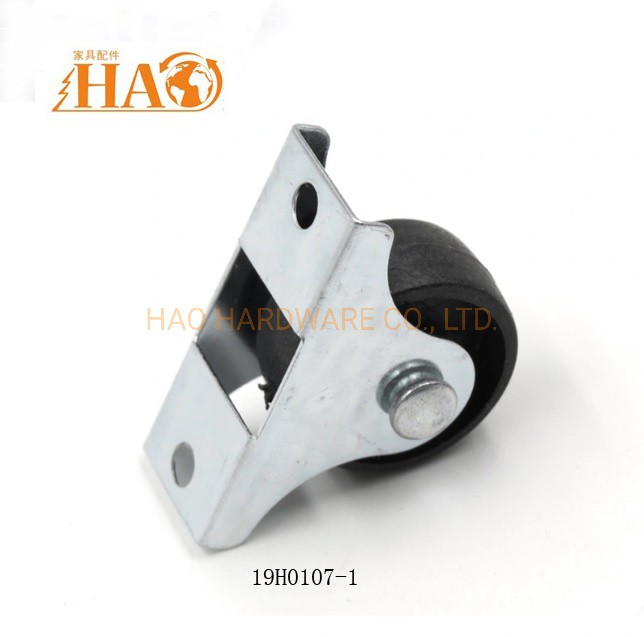 Индустријски црни котачићи Хосиптал Бед 25ММ Цастер Вхеел